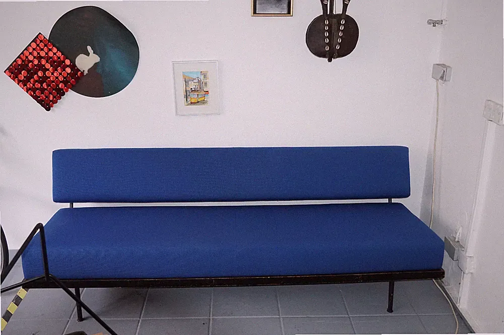 Daybed/ Tagesbett von Josef Pentenrieder für Hans Kauffeld, 1954