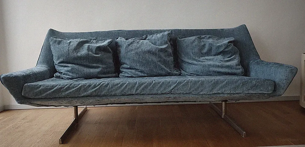 Design Sofa Couch, Daybed, Tagesbett, Vintage, neu bezogen, Walter Knoll