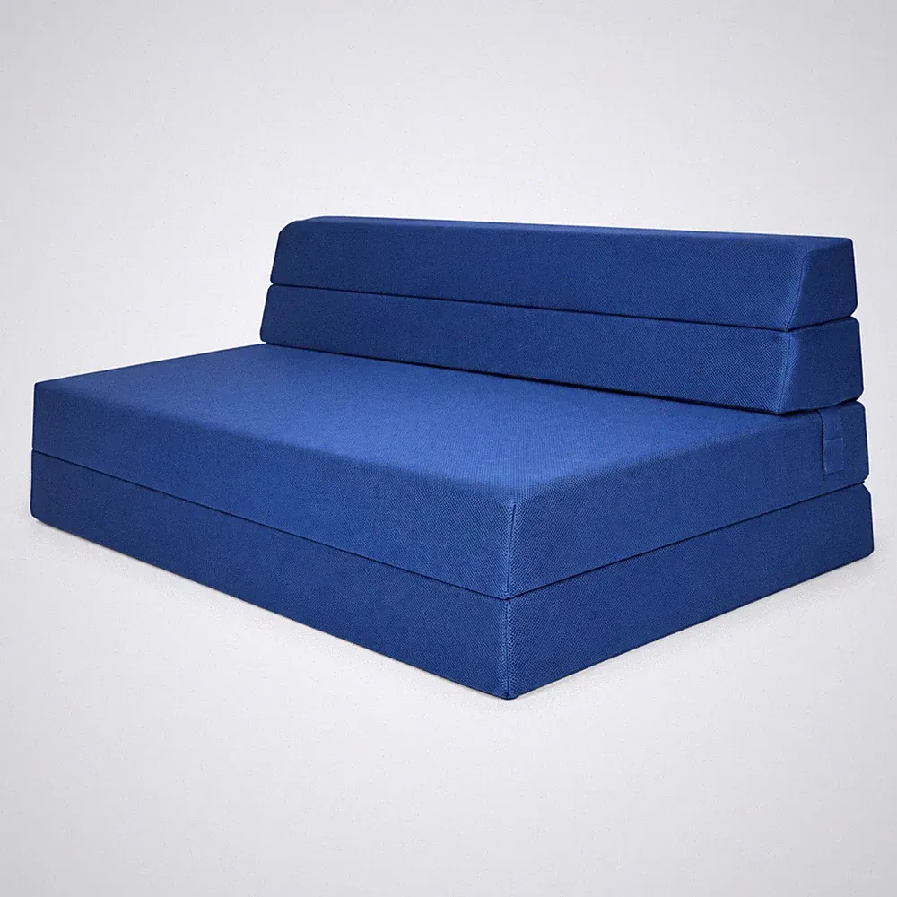 Doppel Z Bett ausklappbar Schlafsofa Futonmatratze Stuhl Bett Klappbett Dreifachfaltmatte