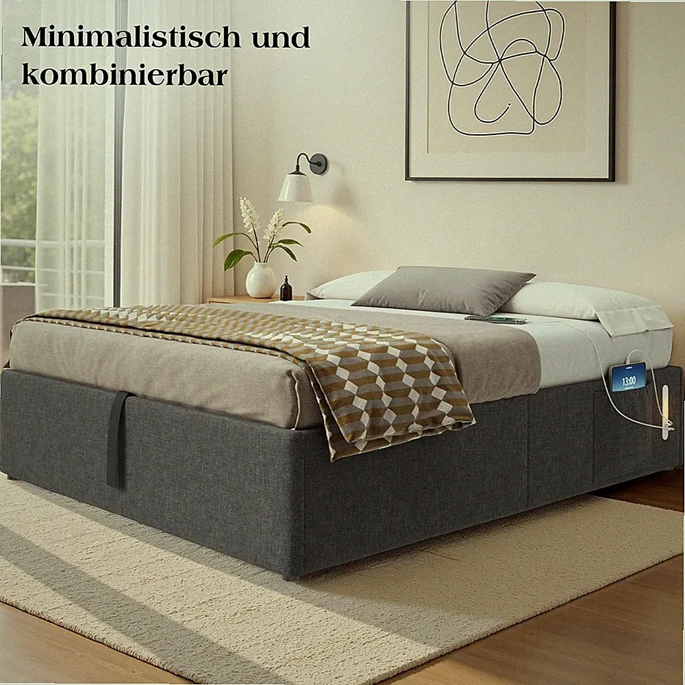 luxoak bett 140x200