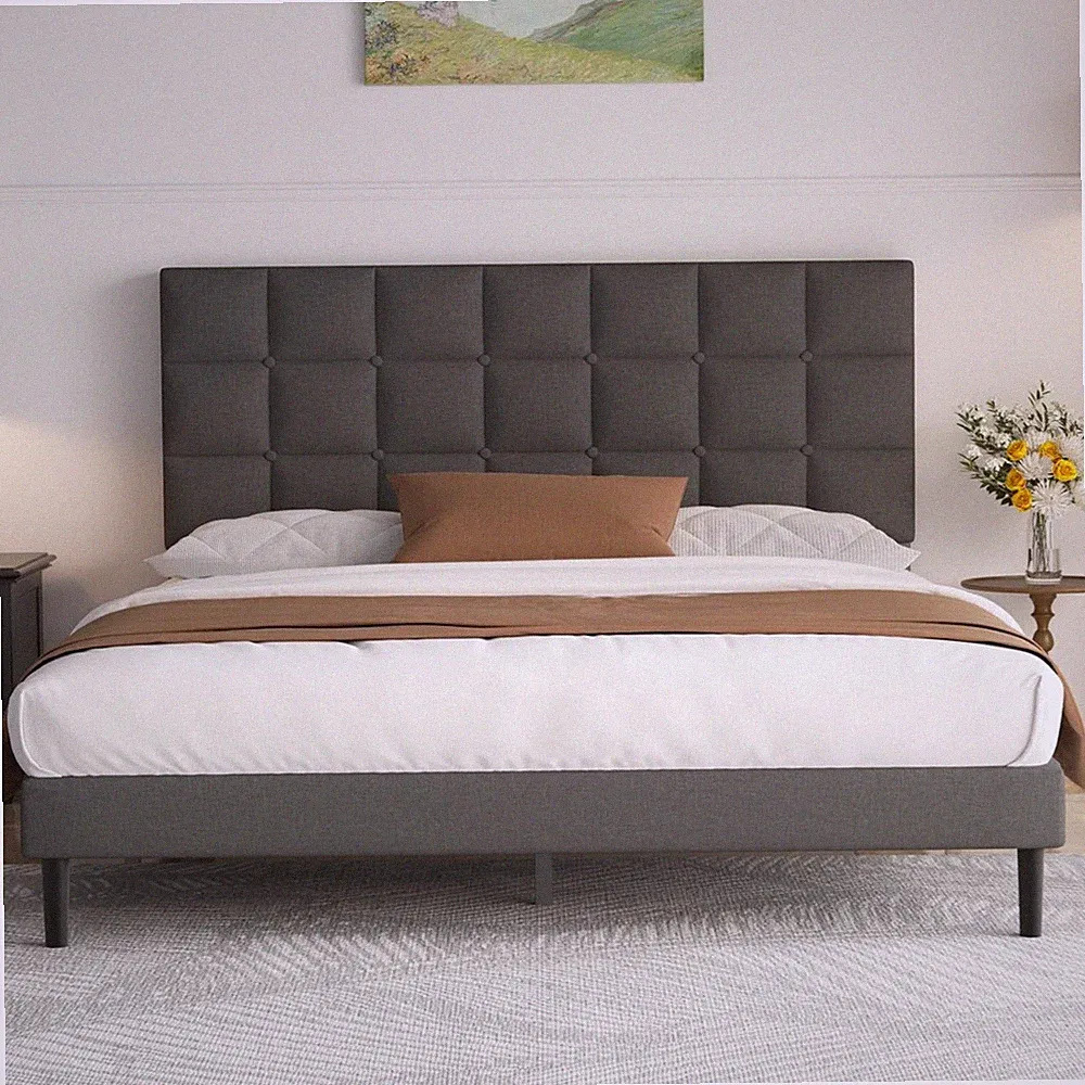 Doppelbett 180x200cm Polsterbett Bettgestell Lattenrost Stauraum modern