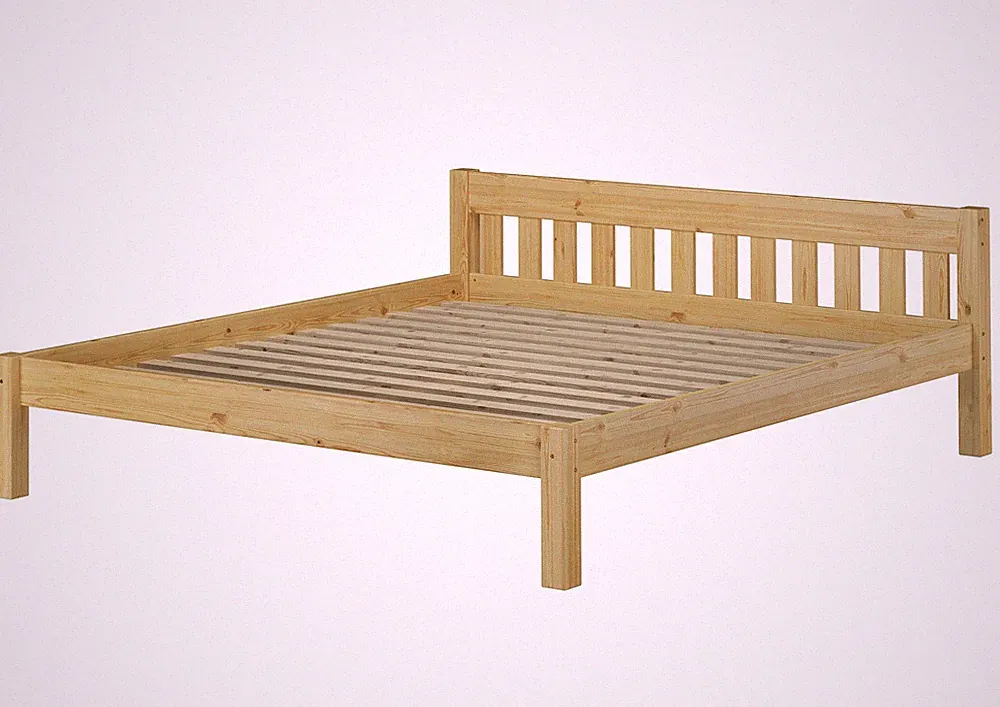 Doppelbett Futonbett Massivholz Bett 180x200 Kiefer Natur Ehebett Jugendbett