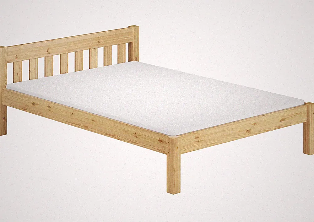 Doppelbett Jugendbett Kiefer 160x200 Matratze Rollrost Bettgestell Gästebett