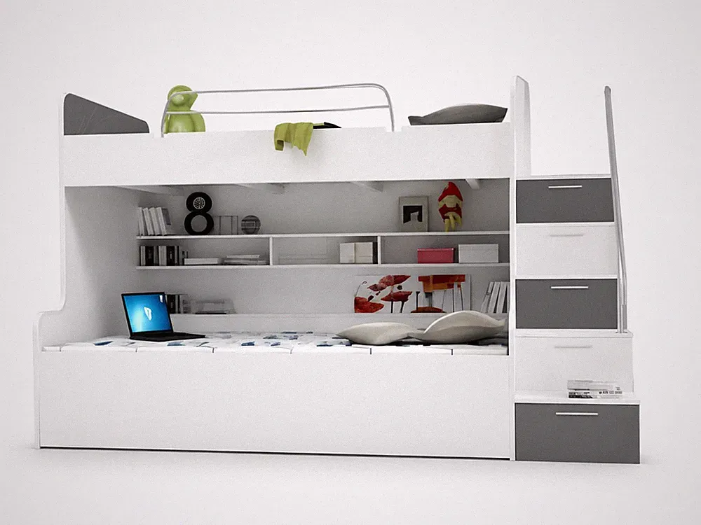 Doppelstockbett Etagenbett Doppelbett Jugend Bett Betten Hochbetten Möbel Sofort