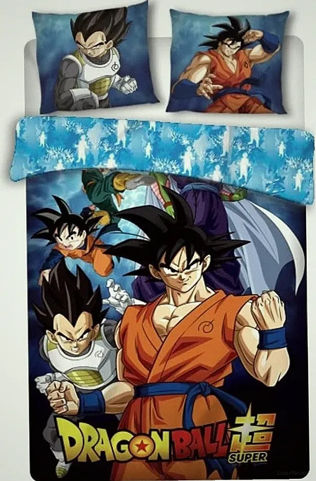 Dragon Ball Super Baumwolle Bettbezug Set Japanischer Anime - Einzeln 140x200cm