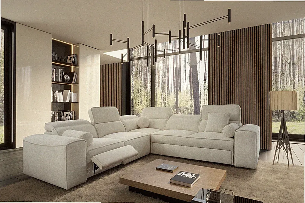 Ecksofa AVO 3 MIX Wohnlandschaft Schlaffunktion &Relax elektrisch verstellbar 26