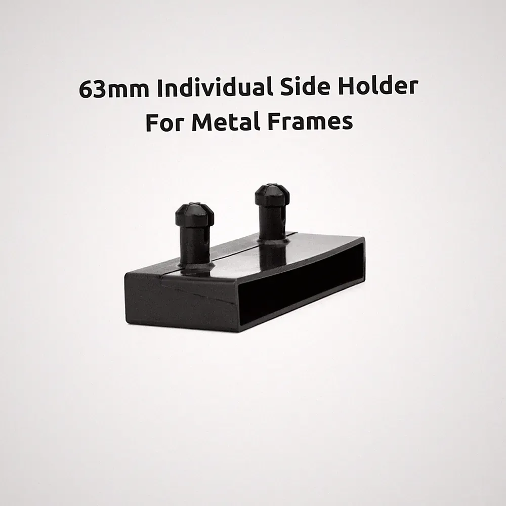 Einzelne lose Einzelbett Lattenrosthalter Metallrohr Bettgestelle - 63 mm SEITE