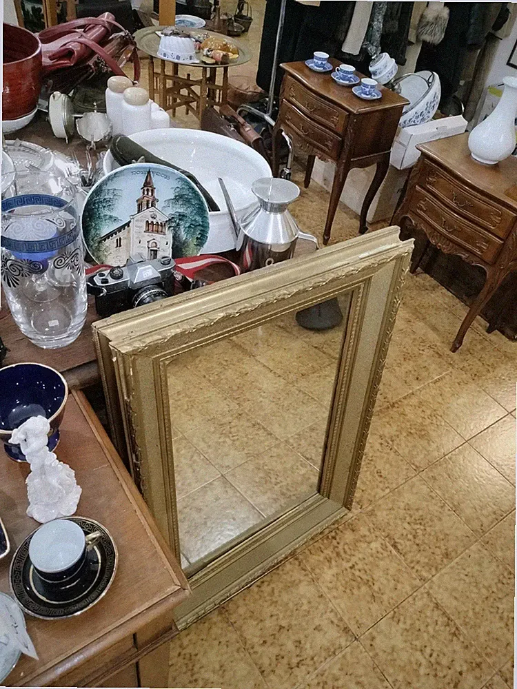 Eleganter klassischer Vintage Wandspiegel Deko Rahmen edles Haus