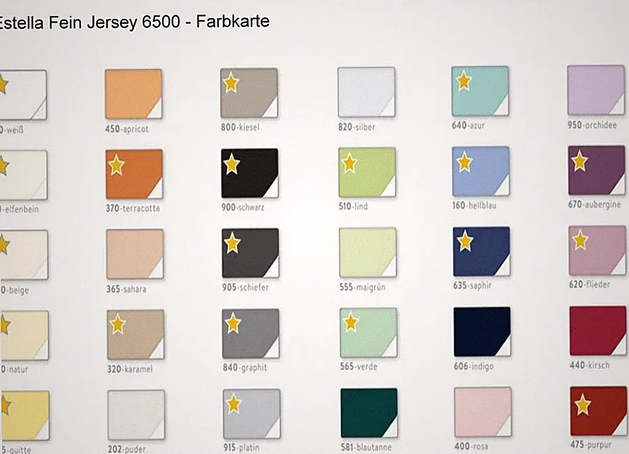 Estella Feinjersey 6500 Spannbettlaken,90-100x200cm,140-160x200cm,180-200x200cm