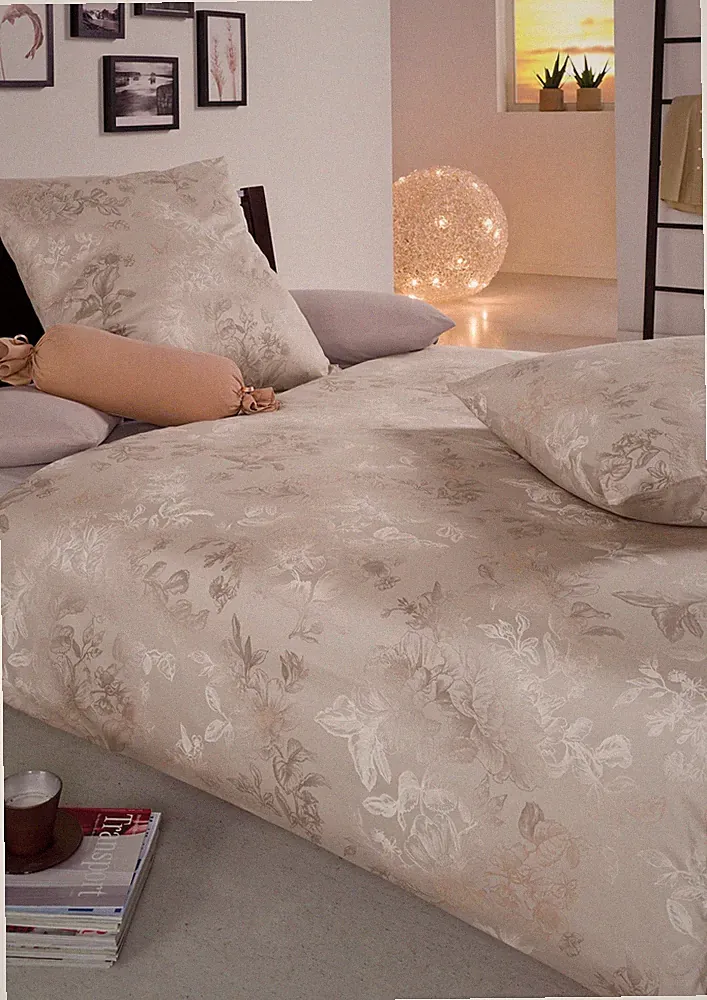 Estella Mako Jersey Bettwäsche 135x200 Freda bahama Ornamente 6785-095