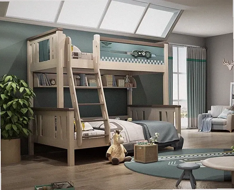 Etagen Bett Kinderbett Etagenbett Betten Spielbett Hochbett Stockbett Doppel Neu