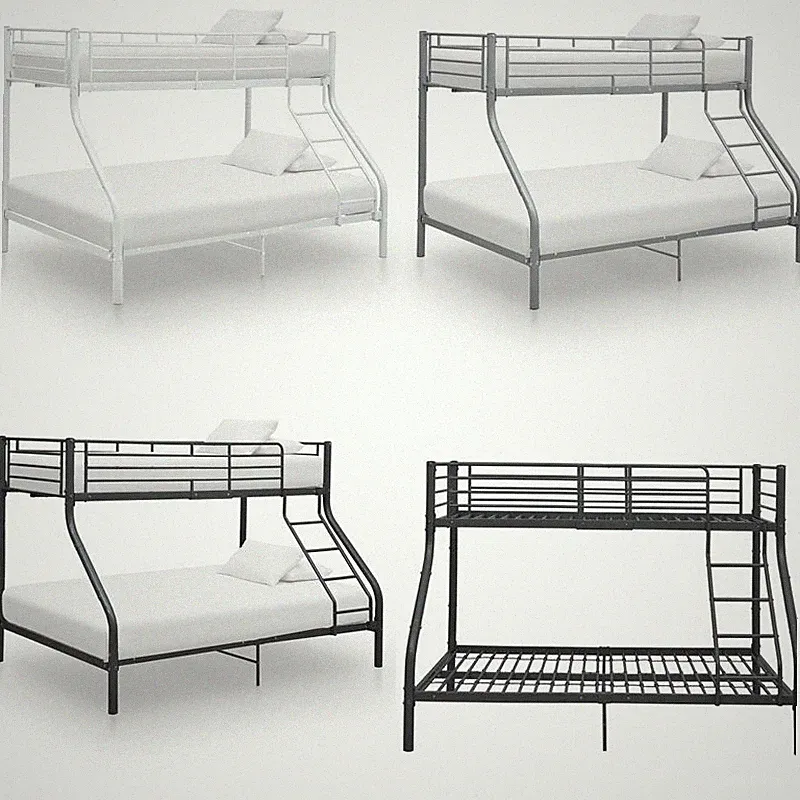 Etagenbett 90/140x200cm Stockbett Metallbett Hochbett mehrere Auswahl vidaXL