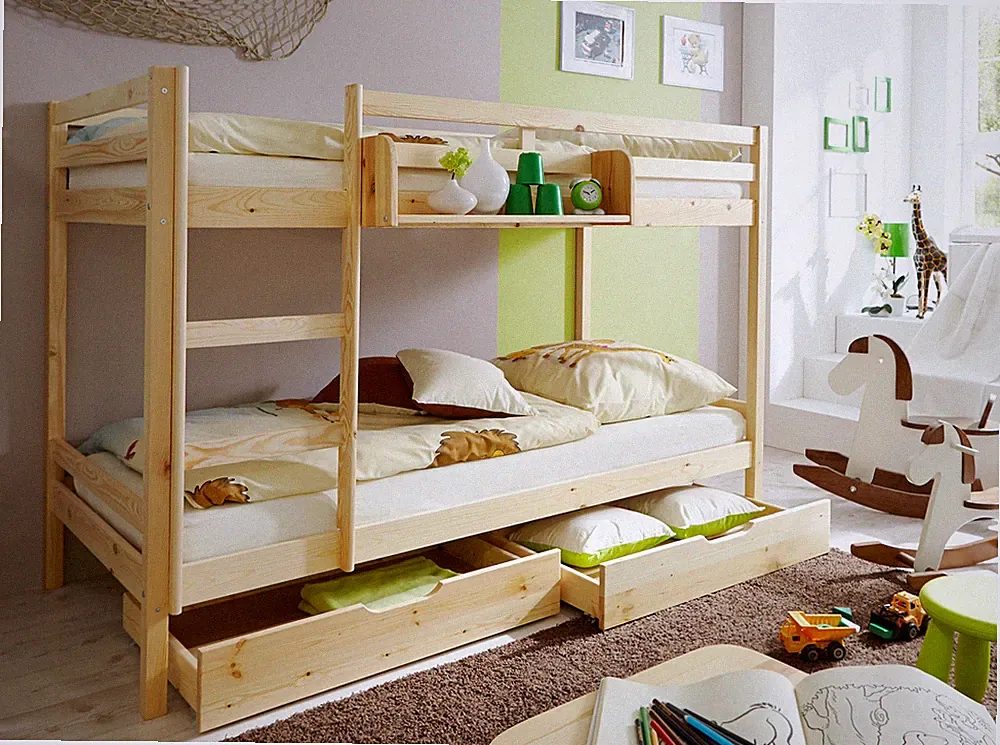 Beige Stockbetten