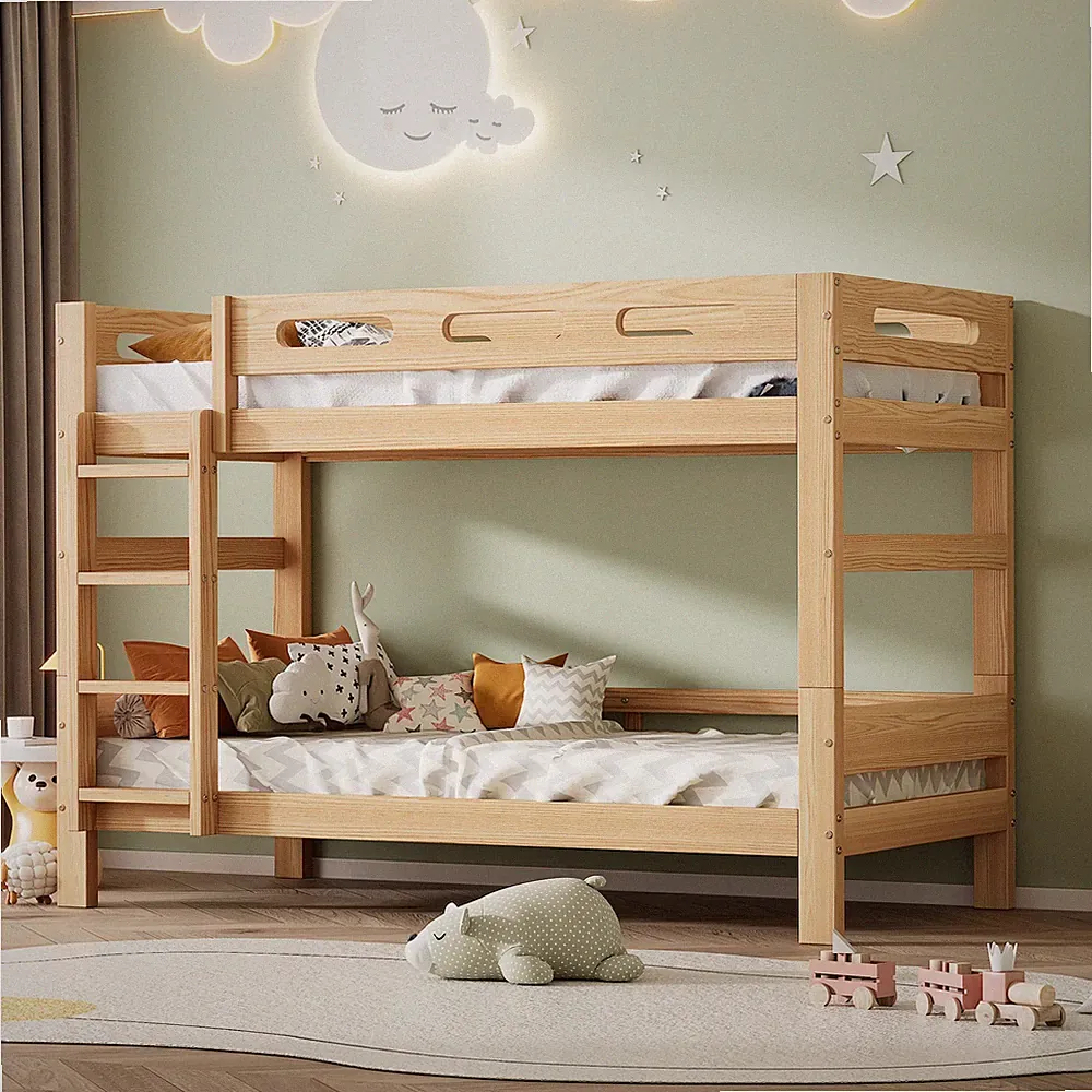 Etagenbett Kinderbett für Kinder und Jugendliche Holzbett Bettrahmen 90x200cm