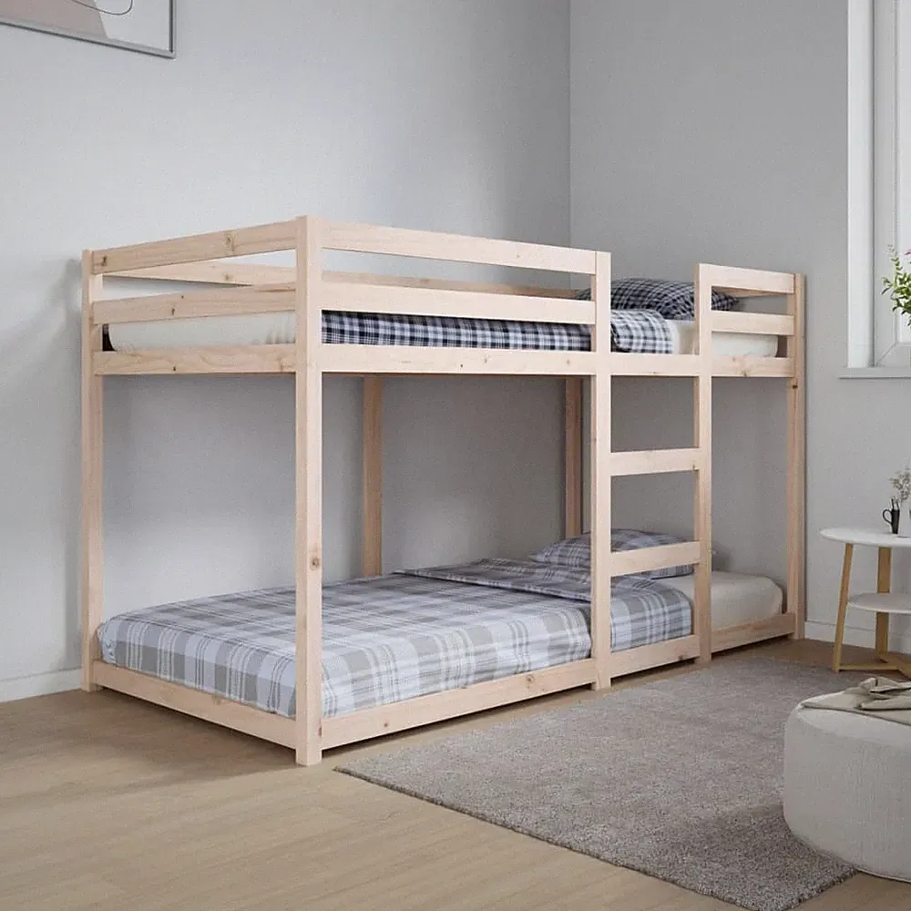Etagenbett Kinderbett Hochbett Bett Stockbett ohne Matratze Massivholz Kiefer