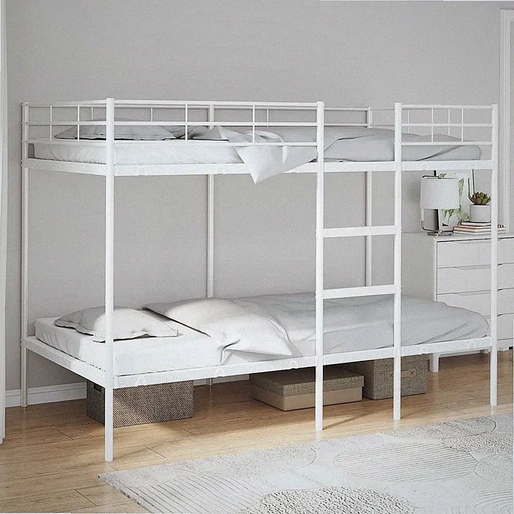 Etagenbett ohne Matratze Stahlbettgestell Einzelbett Doppelbett vidaXL
