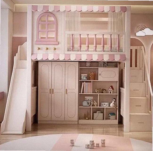 Etagenbett Stockbett Hochbett Holzbett Loftbett Kinderbett Bett Kinderhochbett