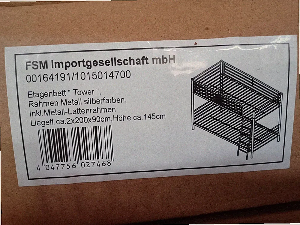 Etagenbetten Posten Konvolut Betten 95 Stück Sonderposten Restposten Stockbett