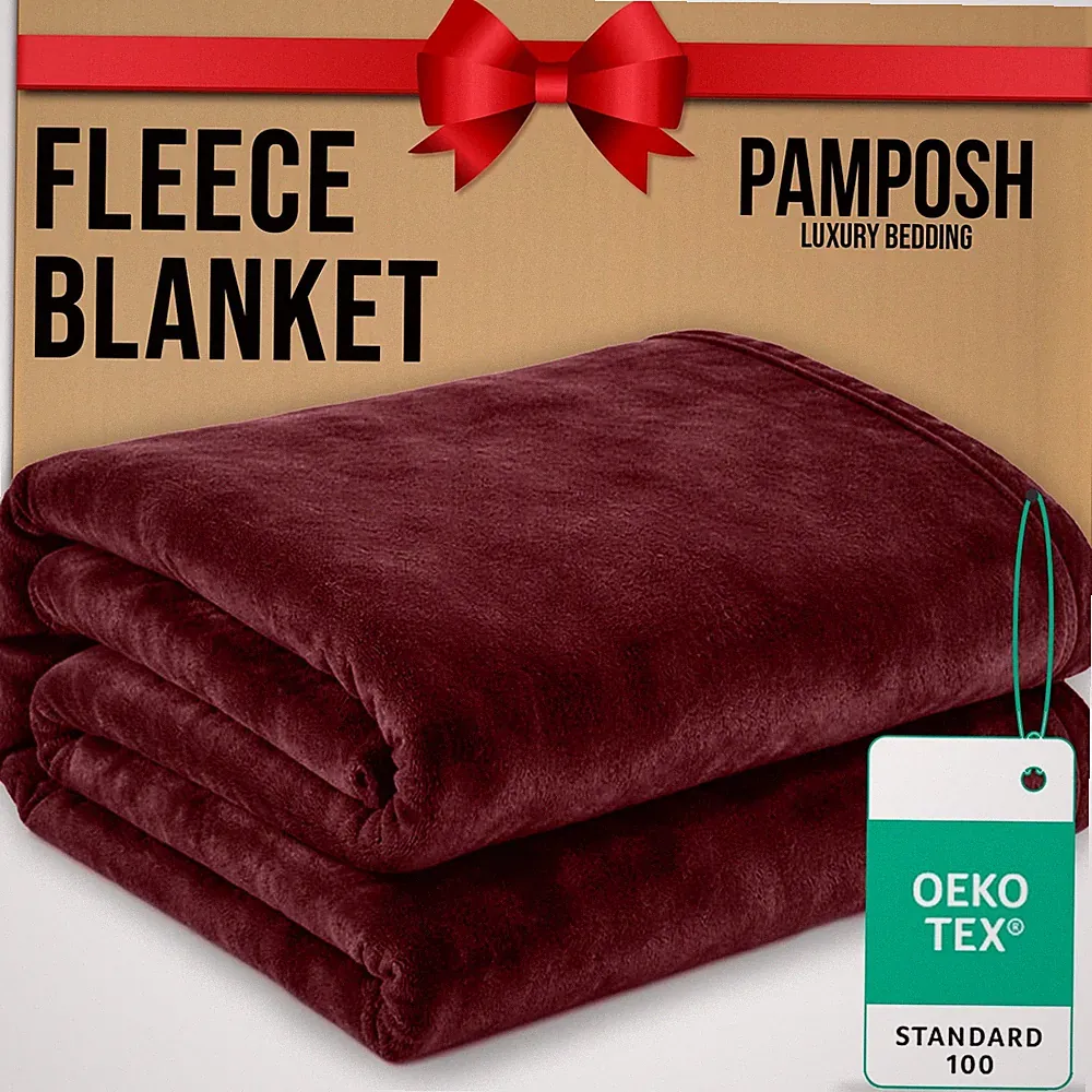 Extra große Wende Fleece Decke King Size extra flauschig weich Bett Sofaüberwurf