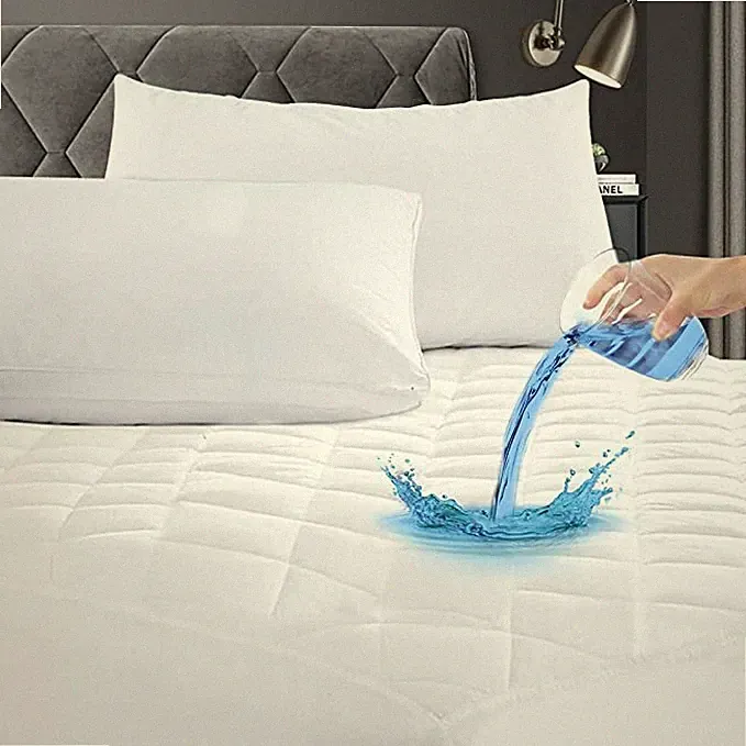 Extra tiefer wasserdichter gesteppter Matratzenschutz Bettlakenbezug Topper Bettwäsche