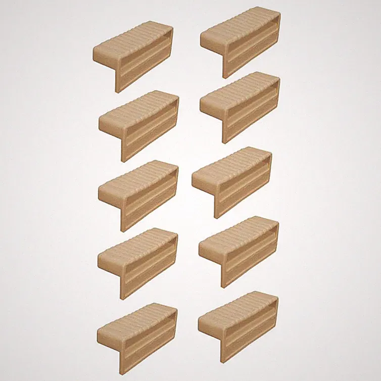 Federbettlattenhalter 63 mm Holzgestell 10 Stück