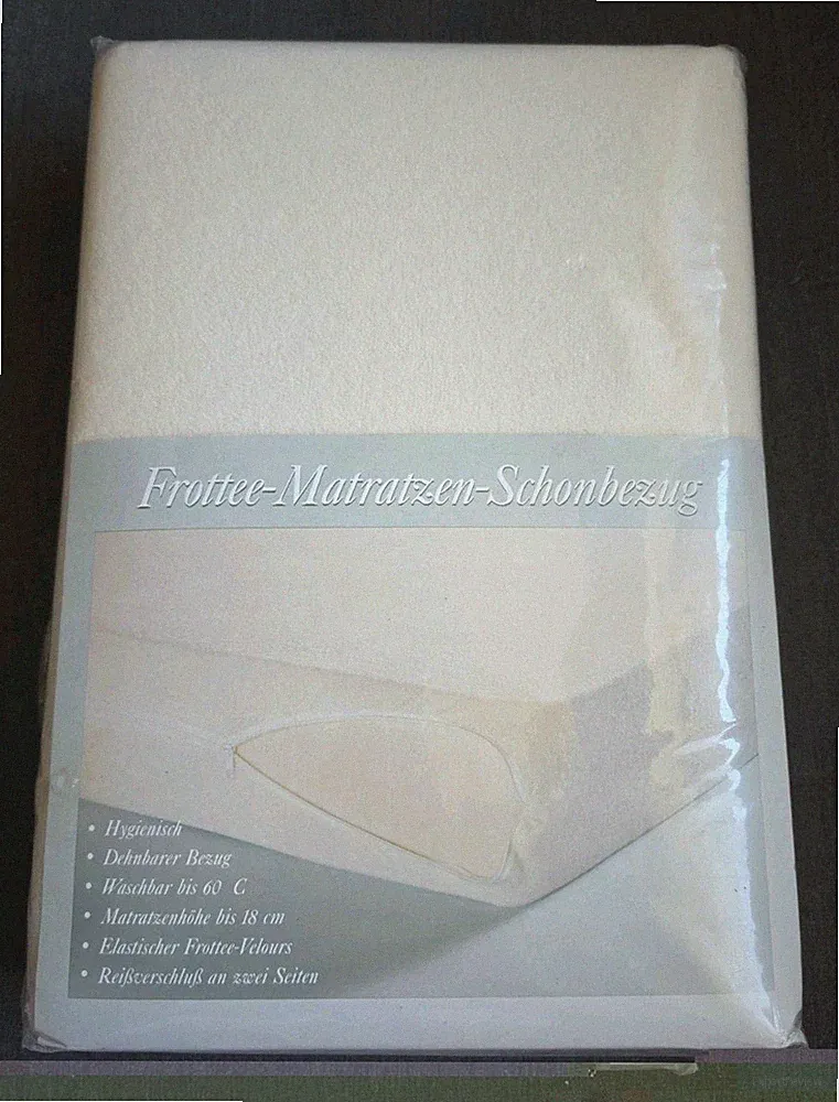 Frottee-Matratzen-Schonbezug Bertels Neu 90-100×190-200