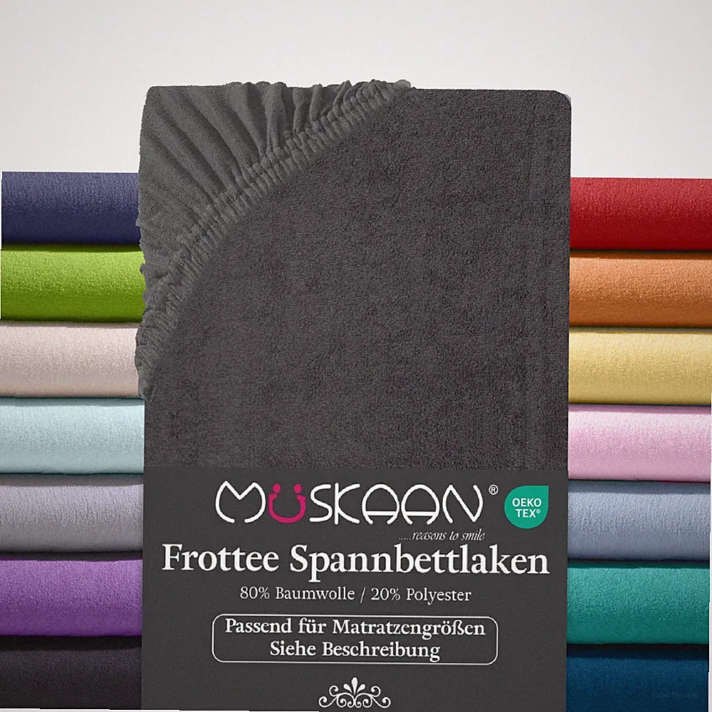 Frottee Spannbettlaken Premium Baumwolle Boxspringbett Winter Spannbetttuch