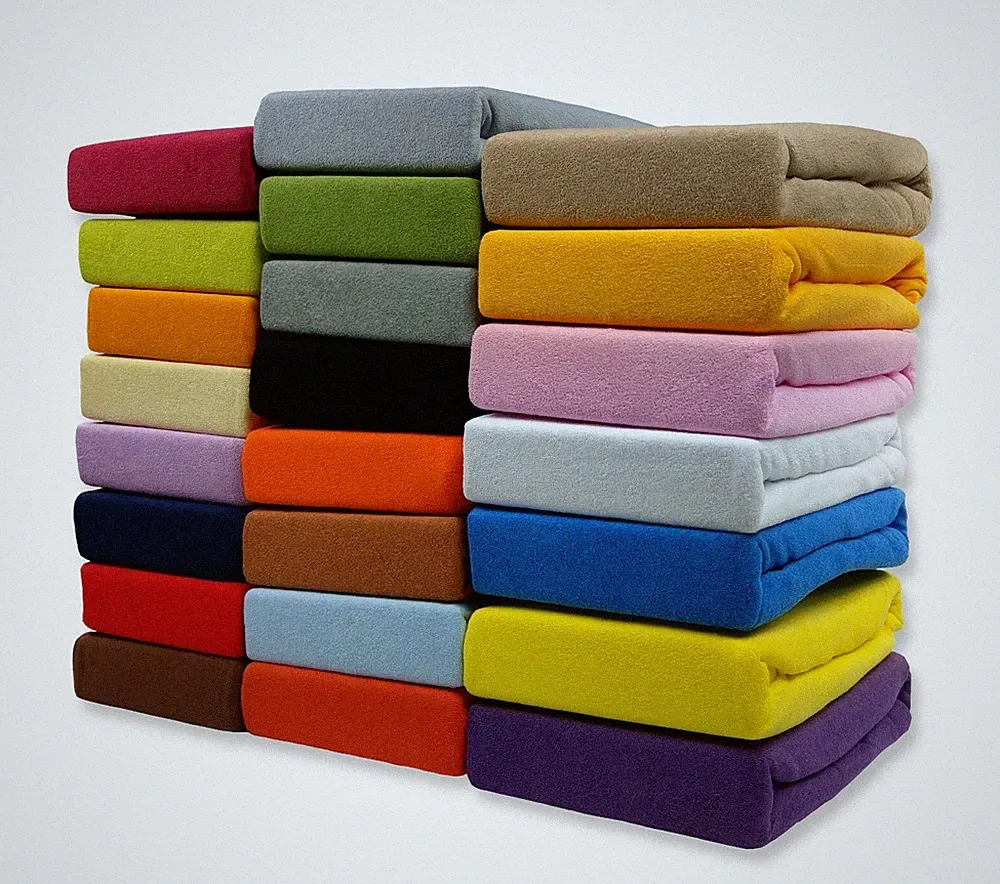 Frottee Spannbettlaken Spannbetttuch Betttuch Bettlaken 21 Farbe
