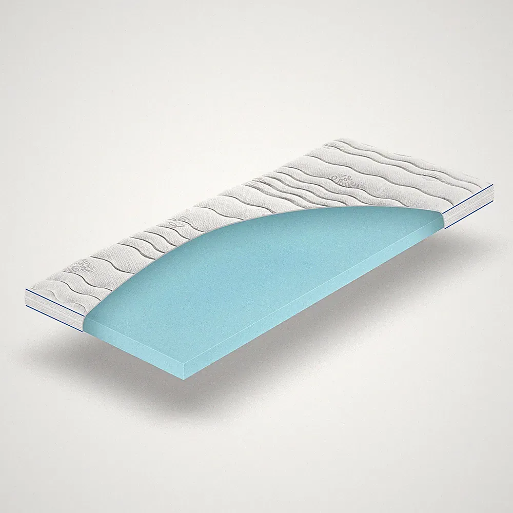 Gelschaumtopper Matratzenauflage Matratzentopper waschbarer Bezug