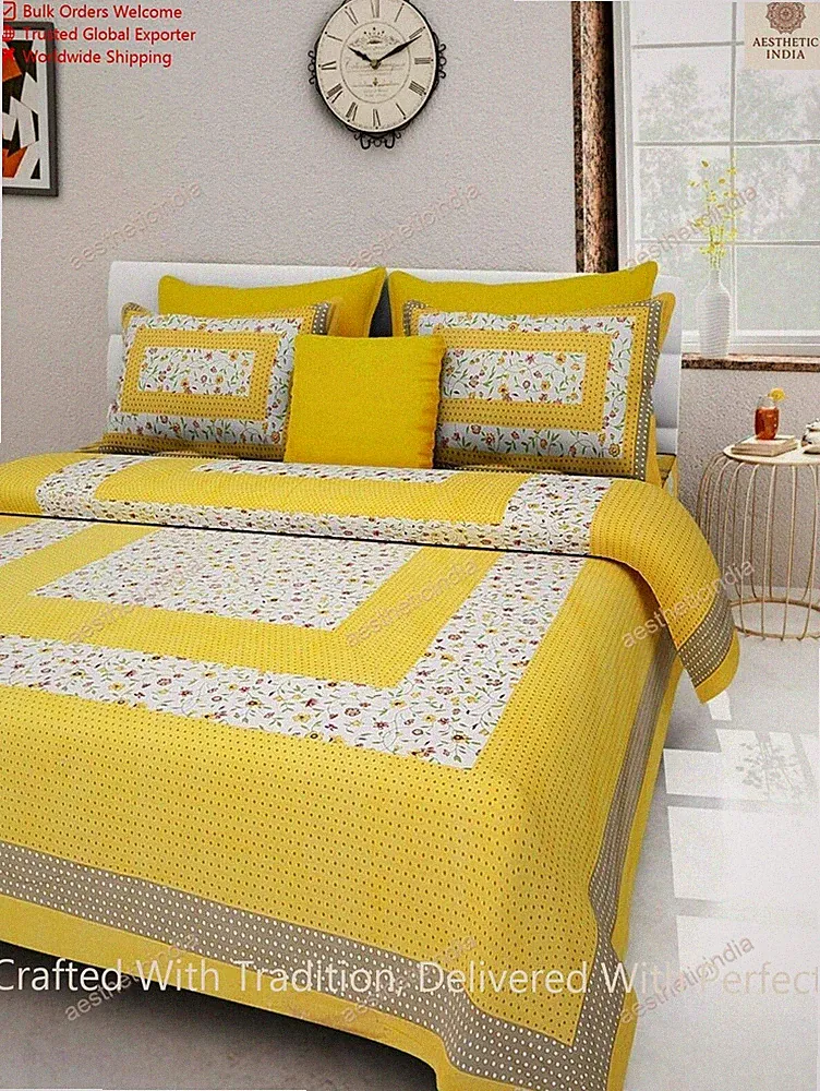 Gemäß Bild Bettbezug Doppeldecke Bettdecke Vintage Bettwäsche Set Hippie Über...