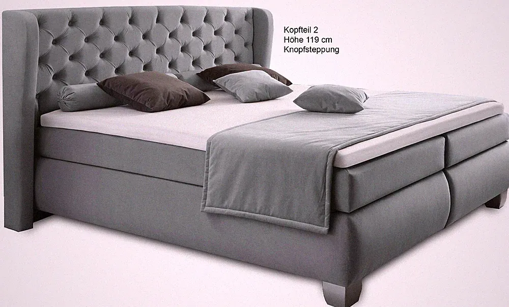 Hapo Chester Boxspringbett Boxspringbetten Hotelbett Boxspring Bett Komfortbett