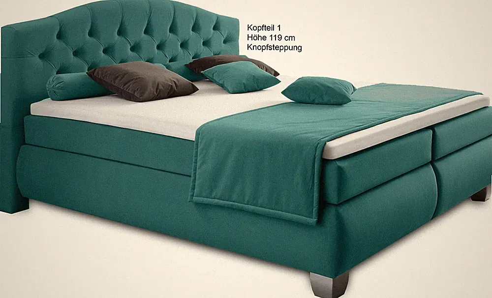 Hapo Chester Boxspringbett Boxspringbetten Polsterbett Boxspring Bett