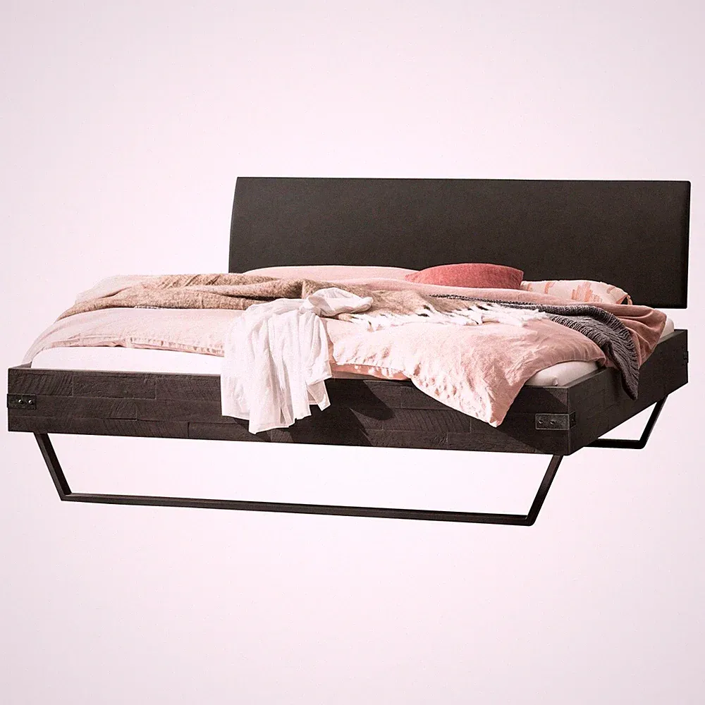 HASENA Factory Line Fabrik Style Bett Lecona 20 vintage grey 180x200