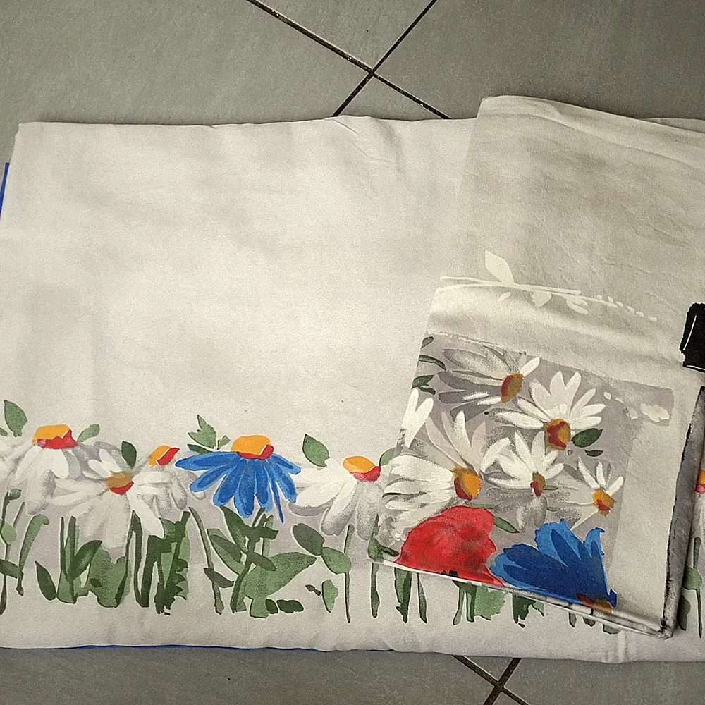 Hochw. 2 tlg Garnitur schöne Bettwäsche 1,35x200 von Kaeppel 100 % Baumwolle