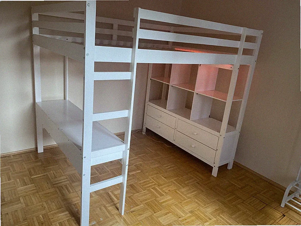 Hochwertiges schönes Stockbett, 2m x 1,40m