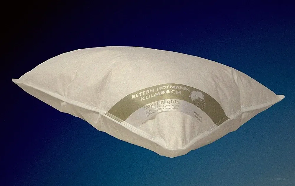 Hofmann Daunenkissen Kopfkissen Polster 50x75 cm 600 g 100% Daunen Kissen prall