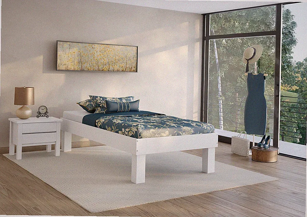 Holzbett Buche Bettrahmen Futonbett Breite wählbar Jugendbett Möbel Senioren