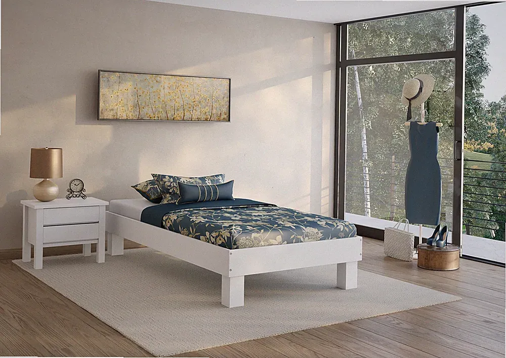 Holzbett Einzelbett 100x200 Buche Futonbett wählbarem Zubehör Jugendbett Holz