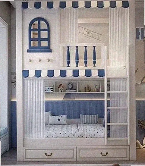 Holzbett Etagenbett Stockbett Hochbett Bett Doppelstockbett Kinderbett