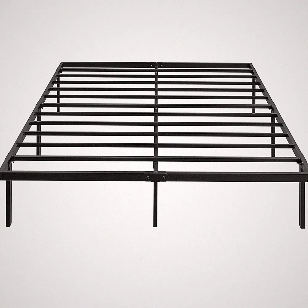 Homcom 5 Fuß Kingsize-Bettgestell mit Unterbettaufbewahrung, kein Boxspringbett erforderlich