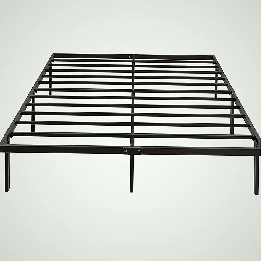 Homcom 5 Fuß Kingsize-Bettgestell mit Unterbettaufbewahrung, kein Boxspringbett erforderlich