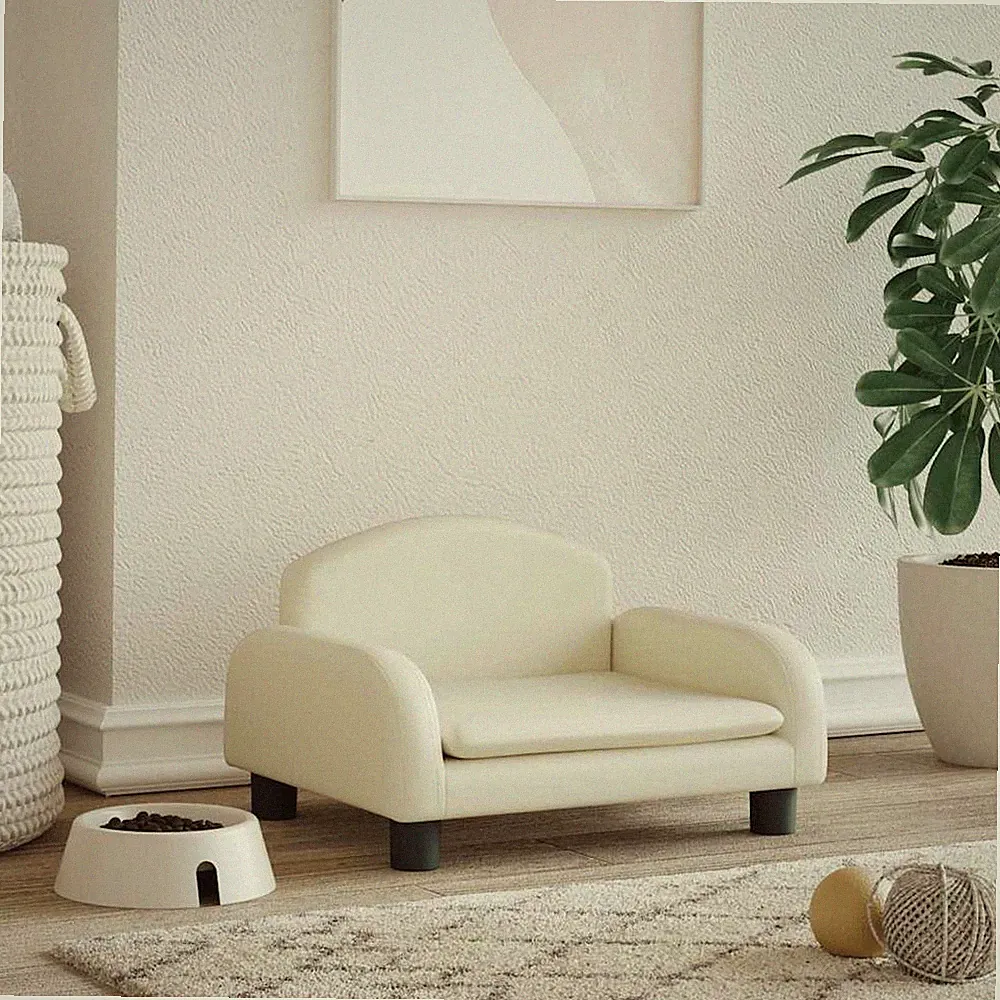 Hundebett Körbchen Hundesofa Hundesofa Hundecouch Haustierbett Stoff vidaXL