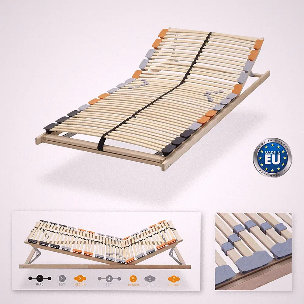 i-flair® 7-Zonen Lattenrost TFLEX TRIO mit Kopf- und Fußverstellung
