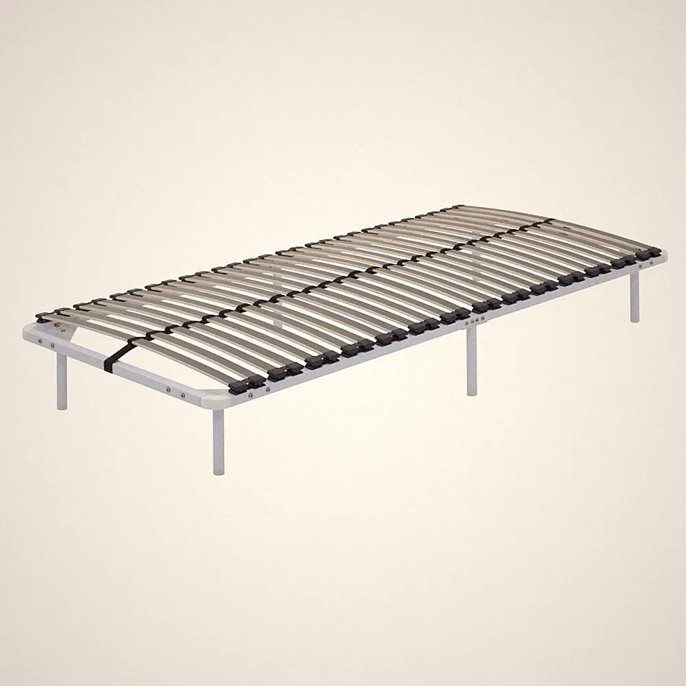 i-flair® Gästebett Metallbett ORTHO WHITE für alle Betten und Matratzen geeignet