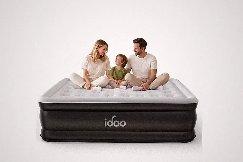 iDOO aufblasbare Luftmatratze, King Size Luftbett