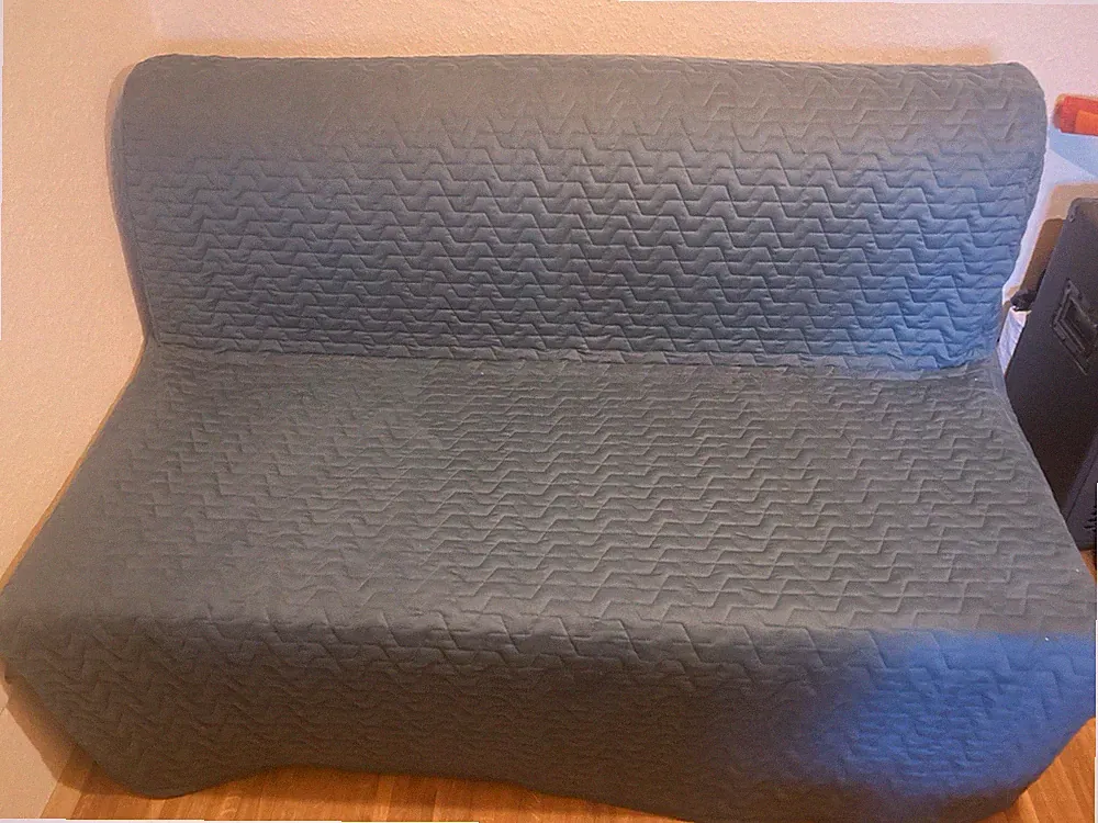 IKEA Bettsofa, Lycksele, petrol 150 cm breit