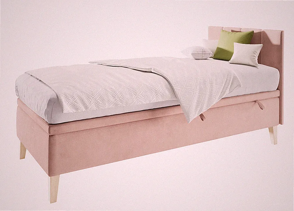 INTARO A8 Jugendbett 90x200 cm mit Bettkasten und Kopfteil