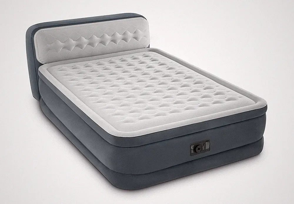 Intex 64448 Luftbett Gästebett Doppelbett Matratze Lutmatratze Pumpe 152x236x86