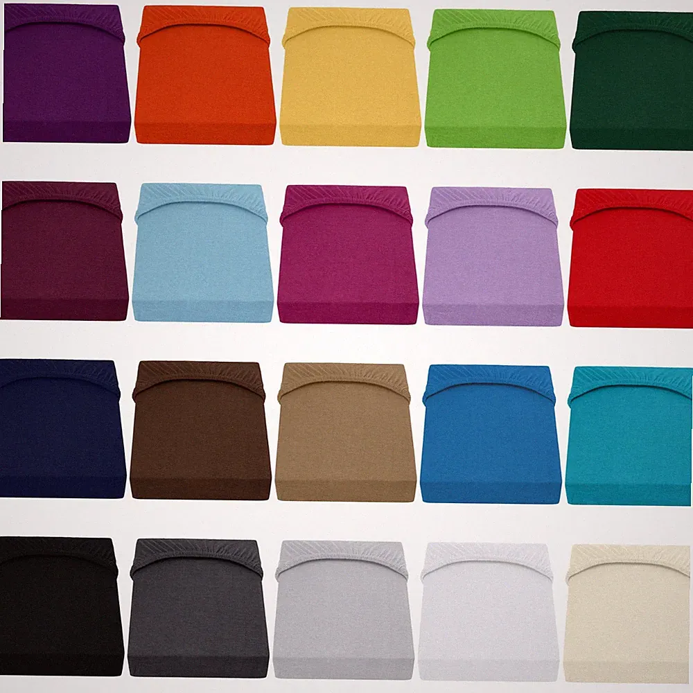 JERSEY Spannbettlaken 180x200-200x220cm + 40cm STEG WASSERBETT BOXSPRINGBETT