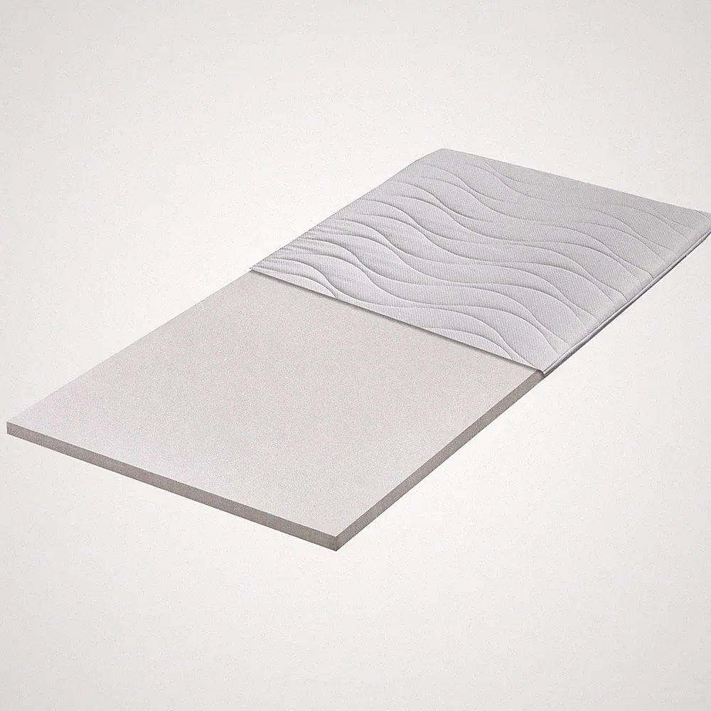 Kaltschaumtopper Matratzentopper Bezug waschbar Gesamthöhe 7 cm mittelhart